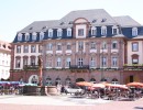 Heidelberg Rathaus mit Marktplatz