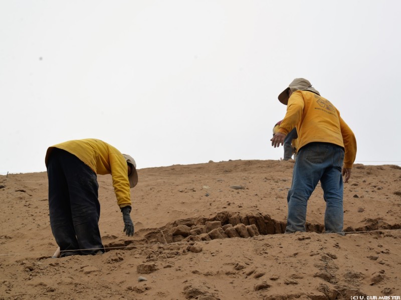 30E Lima  Ausgrabung Huaca Pucllana